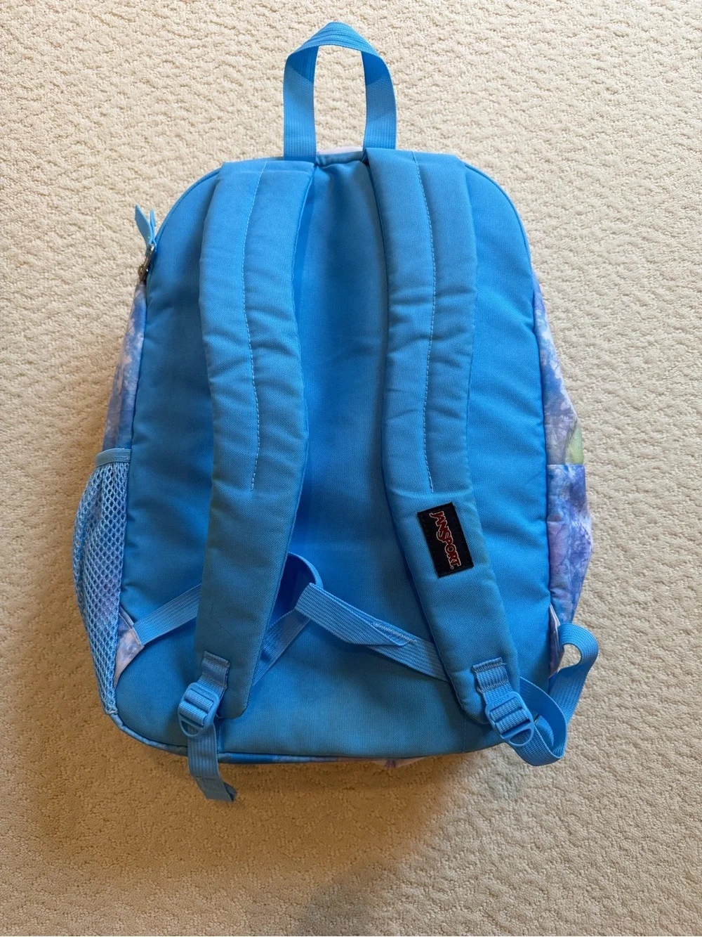 Jansport Tie-Dye Multi Color Kids Backpack - Blue/Purple/Pink